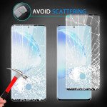 Wholesale 3D Tempered Glass Full Screen Protector with Working Adhesive In Screen Finger Scanner for Samsung Galaxy Galaxy S20 (6.2in) (Black)